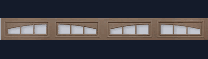 Window 3-Pane Double Arch