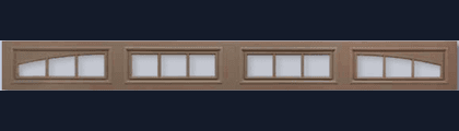 Window 3-Pane Single Arch