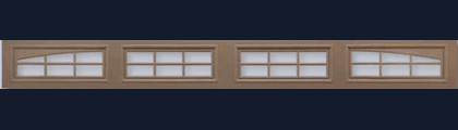 Window 6-Pane Single Arch