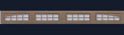 Window 8-Pane Single Arch
